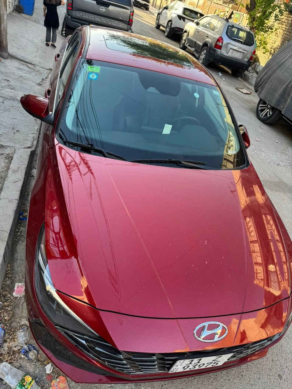 هونداي النترا 2023 هايبرد (بانزين +كهرباء) 
حره بغداد باسمي 
امريكي  حادثه باب وجاملغ خلف السكن  
لمتد فول اعلى فئه بالانترا  
المواصفات:
دخول ذكي
فتحة سلايد 
إنارة ترحيبية في قبضات الابواب 
صندوق ذكي يفتح عند الاقتراب 
رادارات 360  درجة 
نظام محافظة على المسار 
قيادة ذاتية 
شحن لاسلكي
حساسات خلفية
اضاءةاماميه 
بك لايت لد
داخل جلد 

تبريد و تدفئة المقاعد 
اضاءة دشبول الوان متغيرة ambient light
فتحة سقف
تبريد شاشة مناخين منفصلين 
شاشة معلومات كبيرة متصله
شاشة عدادات دجتل 
نظام صوتي سماعات 8 boss
اوتوهولد autohold
هاند بريك بصمه finger brake 
وضعيات قياده ( سبورت ، نورمل ، سمارت)
مراية وسطية تعتيم ذاتي 
‏ Abs &Esp
السعر ١٦٠ وبيها مجال
للستفسار ***********
