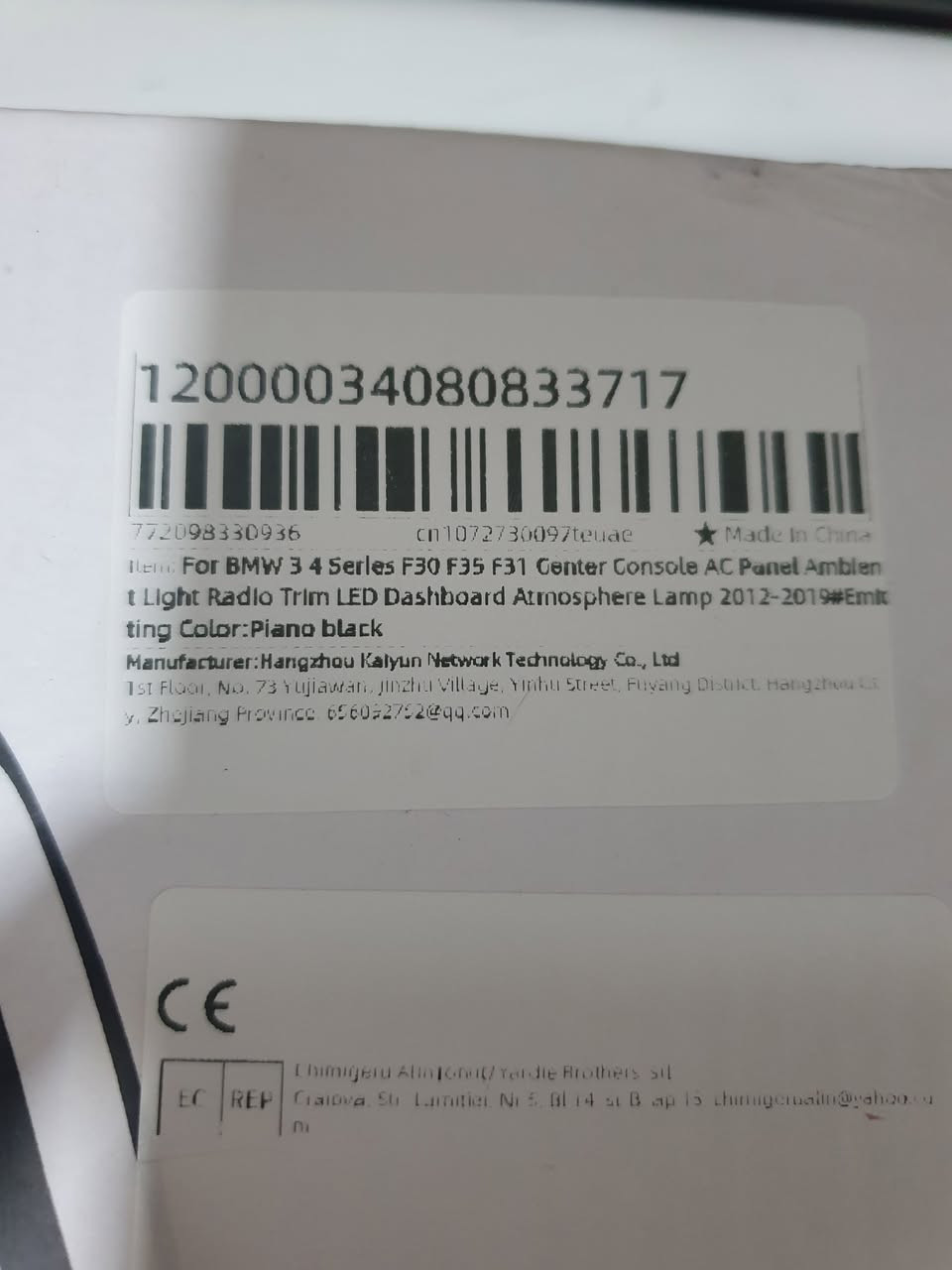 سلام عليكم
ليد و جديد  علي يا موديل يرهم موجود بالصور


**إذا كنت صاحب هذا الإعلان وتريد حذفه لأي سبب، رجاءا أرسل رسالة إلى الدعم الفني**