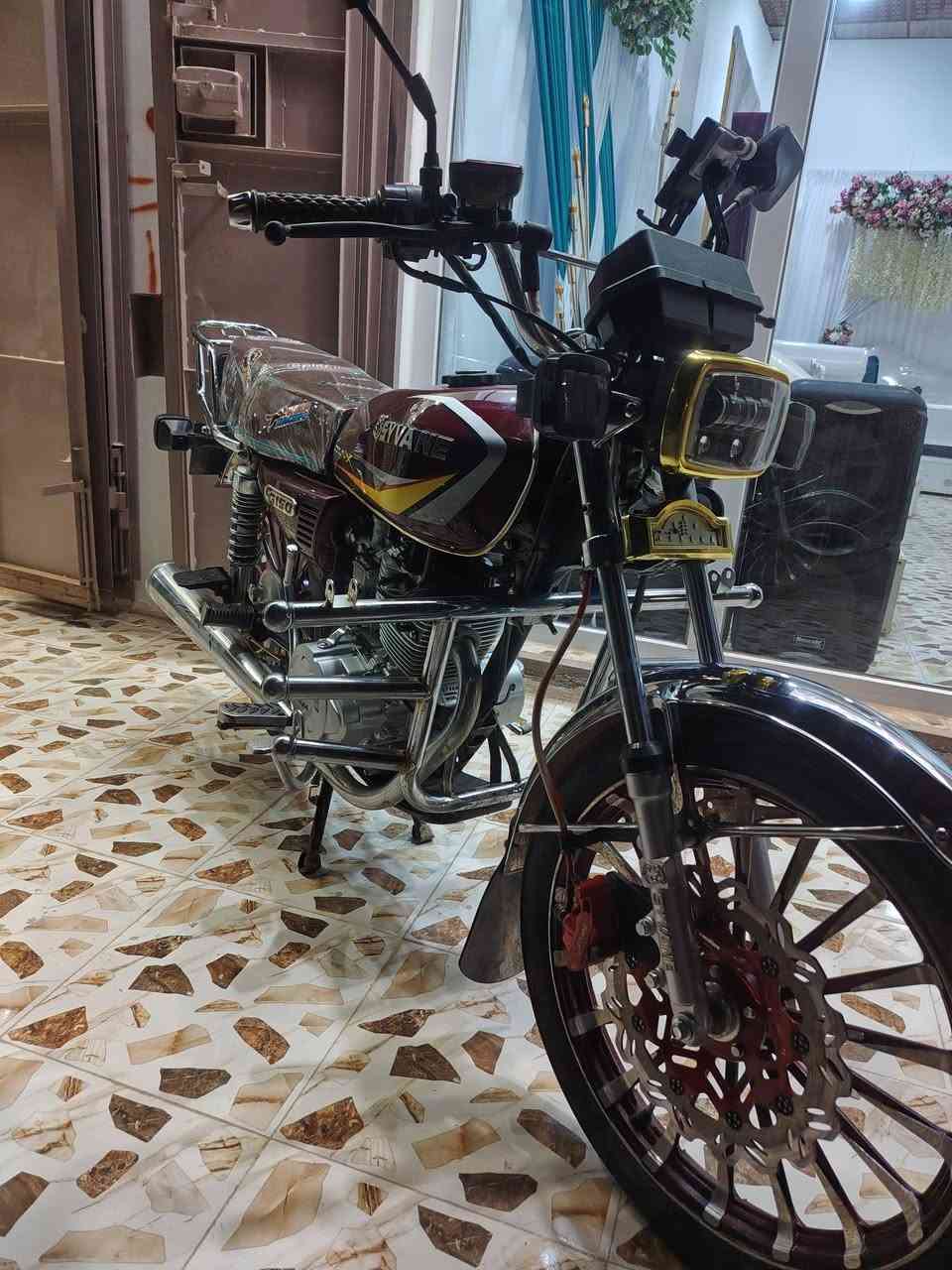 ماطور سيفان 2025 محمرك 150 للبيع
وصل 700 الف 
***********

