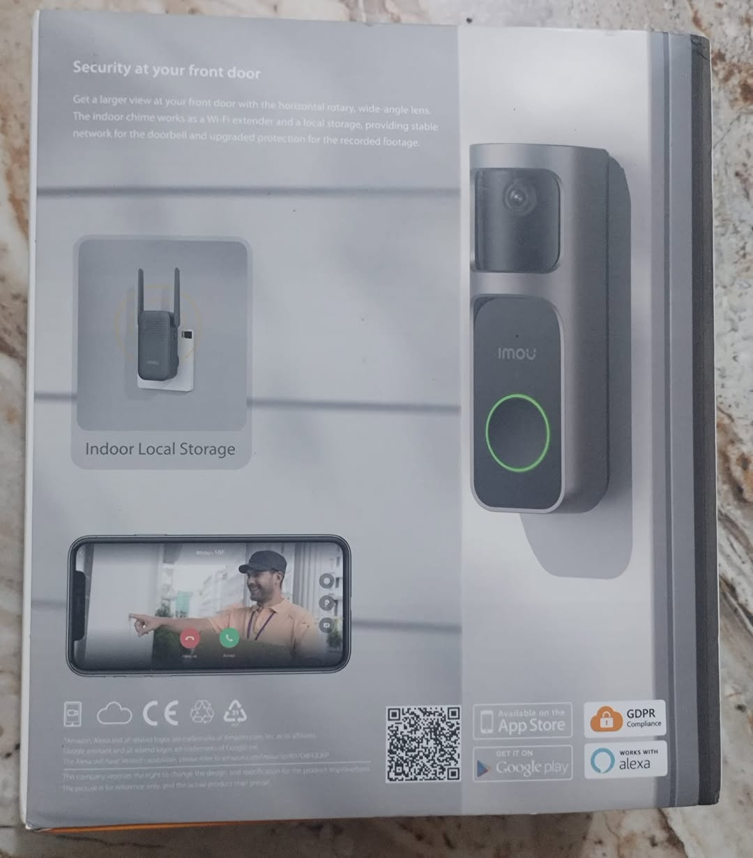 جرس ابو الكامره ماركة IMOU جديد غير مستخدم 

السعر ٥٠ الف مع التوصيل على اول تم


**إذا كنت صاحب هذا الإعلان وتريد حذفه لأي سبب، رجاءا أرسل رسالة إلى الدعم الفني**