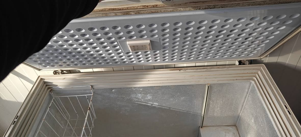 يا الله يارزاق السلام عليكم للبيع مجمده دنكا حجم جبير تبريد ثلج شرط التجميد سعره 150 الف وبيه مجال للطيبين مكاني سايدين انصار قدس ( ***********)
