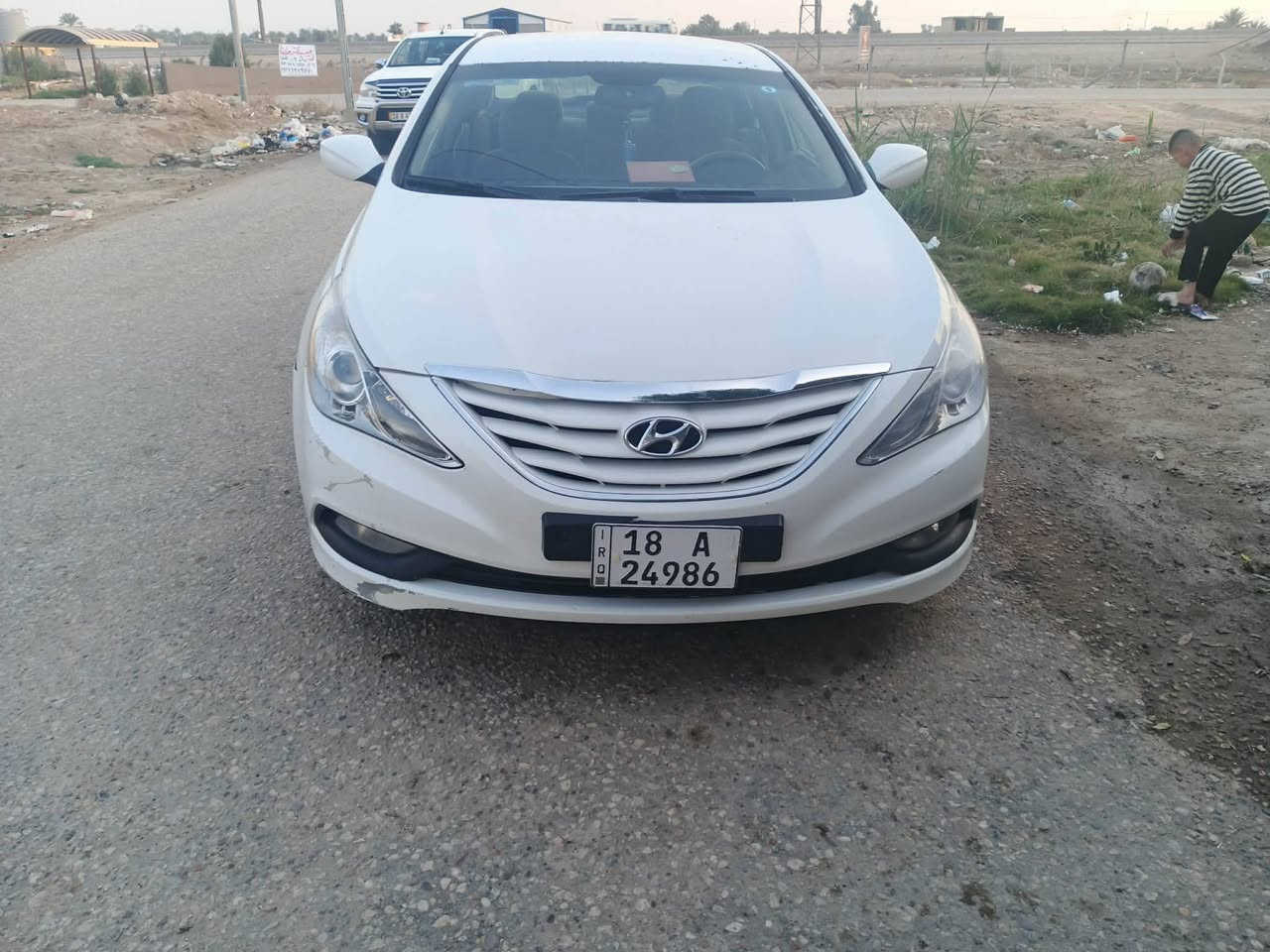 السلام عليكم سوناتا امريكيه موديل 11حادثها جاملغ وبنيد والجاملغ الثاني ربع منها صبغ السيارة جاهزة 100وبيها مجال قليل ‏‪***********‬‏
