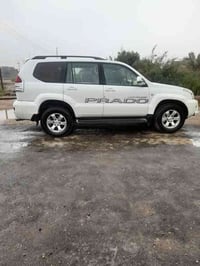 برادو للبيع موديل ٢٠٠٨ رقم ميسان ٧راكب ٣قطع تبريد محرك ٤ تخم تاير جديد...