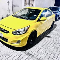 اكسنت أمريكي 2016  مكينة 1600  كير محرك صدر امامي وخلفي كله جديد  دوشم...