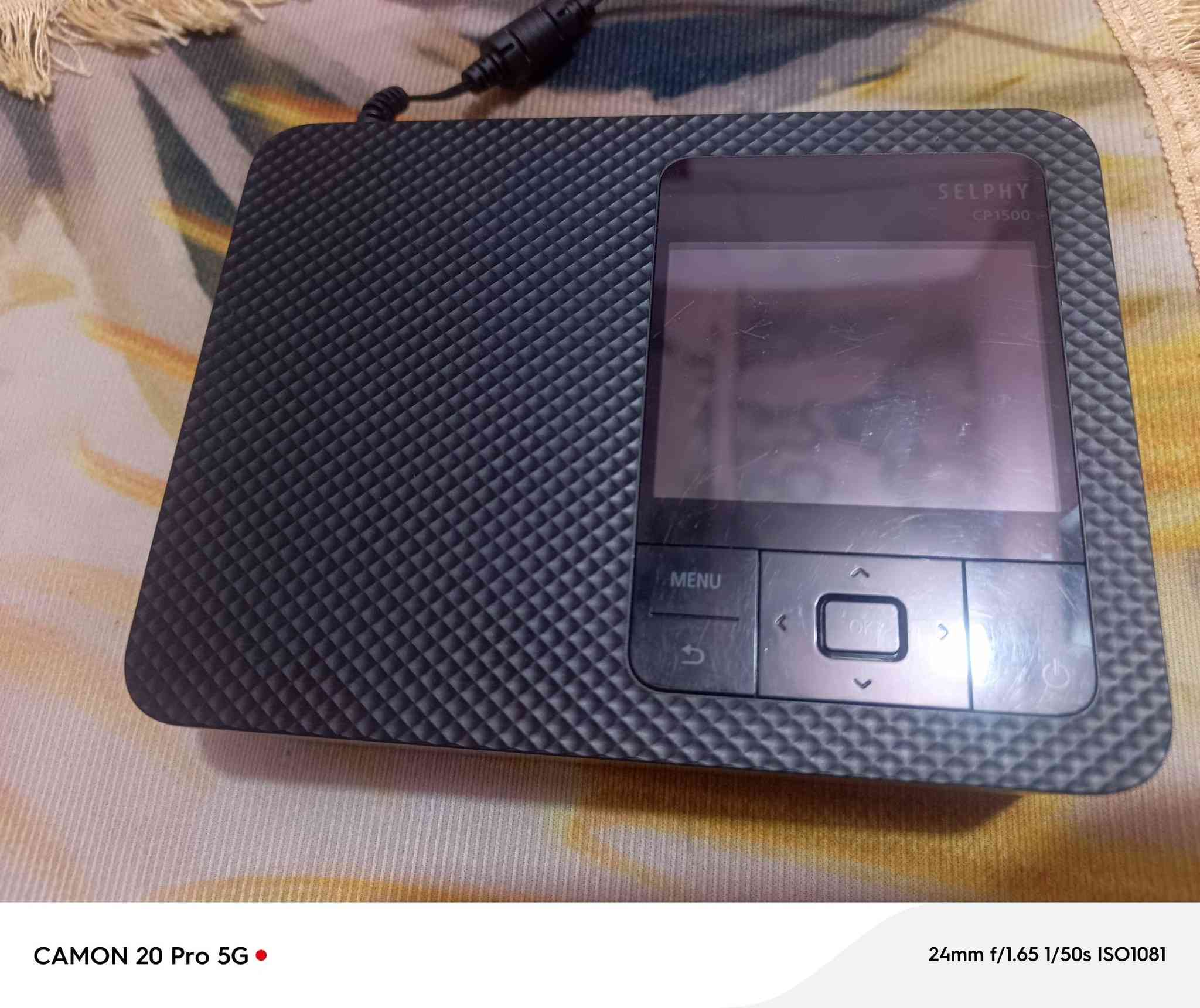 السلام عليكم
طابعه كانون سيلفي 1500 للبيع استعمال قليل جديده ونضيفه السعر 125 وبيها مجال مكاني البصره شط العرب الجزيره للاستفسار ***********
