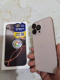 آيفون ١٦ برو ماكس • ٢٥٦ • بطارية ١٠٠%