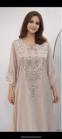 كلابيه • قماش قطني • وردي L، بيج XXXL