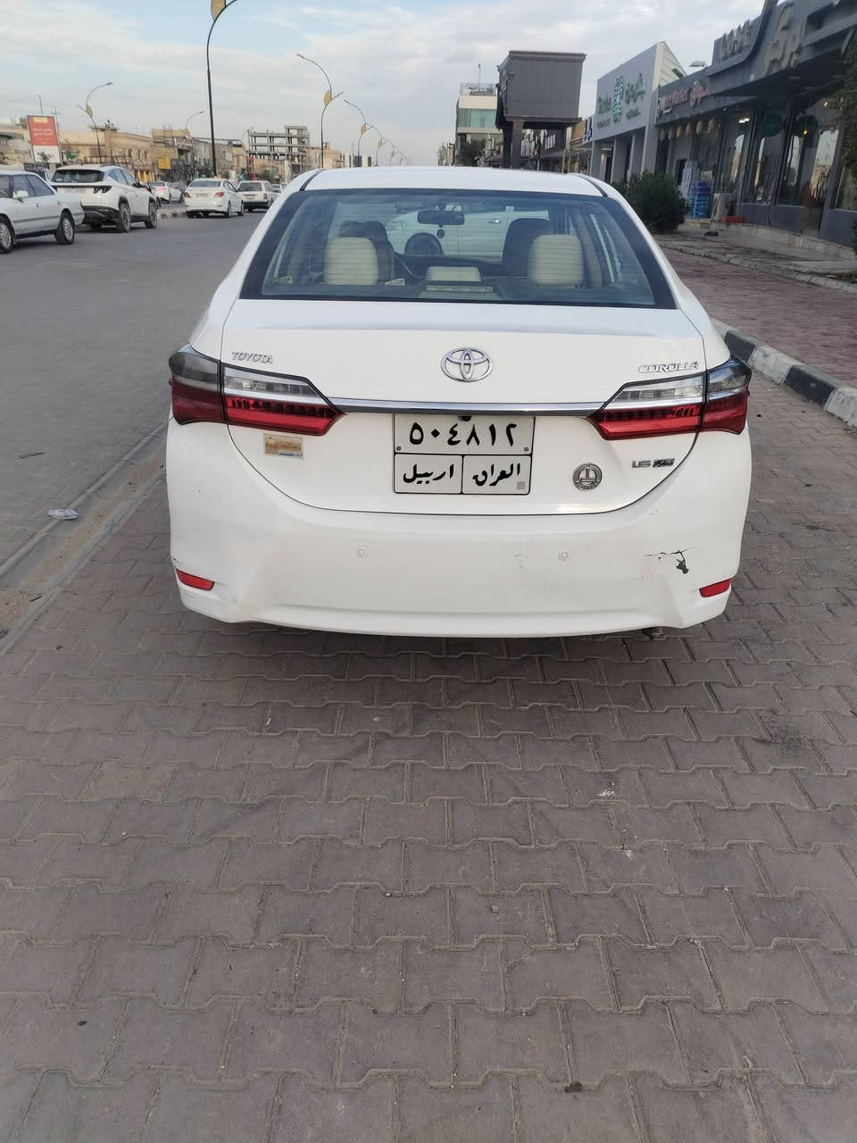 كورلا خليجي موديل  2019 
محرك 1600 

كير AT المرغوب

حساسات خلفيه

كامره خلفيه شاشه اندرويد

اشاير مري تحكم ستيرن

 رقم اربيل ب اسم شركة

ضررها چاملغ خلفي ايمن صبخ بدون دواخل

مكاني النجف حي الامير

رقم الهاتف ***********

السعر 130 ورقه وبيها مجال

بيها صبغ چاملخ خلفي ايمن فقط ودحچات بسيطه في الباب بدون  دواخل الباقي كفاله بجم كفاله تبريد بلادي ثلج ابد ما يفصل عليها ادامه كامله

