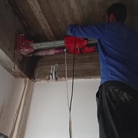 🔴 كور تثقيب الخرسانة – بغداد فتح فتحات تكييف، بايب، مجاري، مرازيب ، كه...