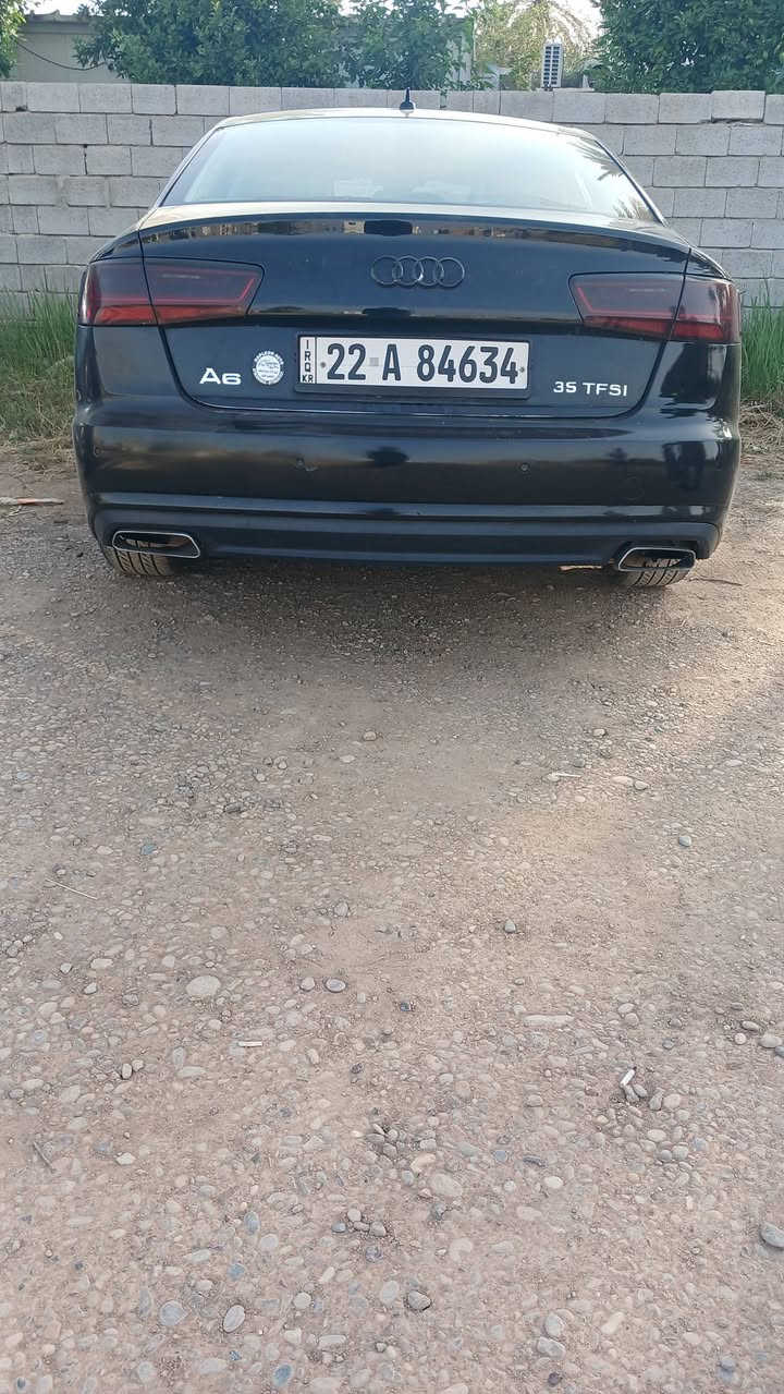اودي ( Audi) ٢٠١٦ /  A6خليجي بسمي
٣ قطع صبغ بدون ظرر جاهزة ميكانيك وكهربائيات
مكينة ٢٠٠٠  تيربو 
٤  انظمة قيادة مع نظام اقتصادي للبانزين  eco
ماشية ١٨٢ الف 
بسمي سنوية جديدة 
دوشمة جديدة وكاعيات اجدد
تخم تاير الماني الاصلي
للاستفسار  ***********
الشراي يتصل خاص غير موجود
