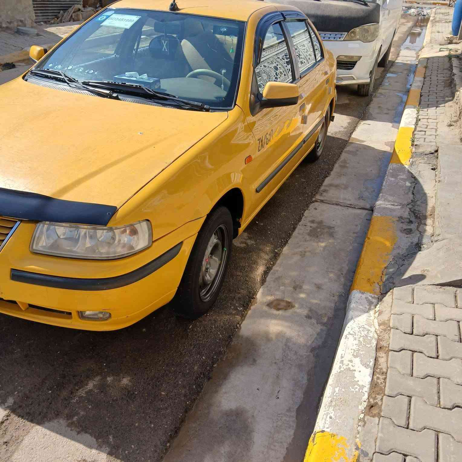 سمند موديل 11كيرمحرك طخم تايرجديد تبريد ثلج بيهاصبغ كليراثرملسق فابلون سياره حلوه داخلها مدوشم كلها سياره احله من صوره رقم نكليزي بغداد مصفرمن كلشي هاتف اتصال (***********/واتساب *********** سعر 40وبيها مجال مكاني بغداد الحسينيه مال رشديه
