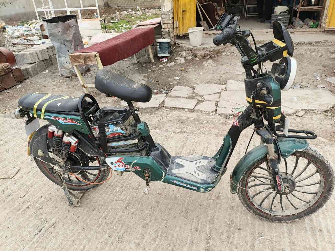 السلام عليكم بايسكل شحن شغال وسعره مناسب ***********
