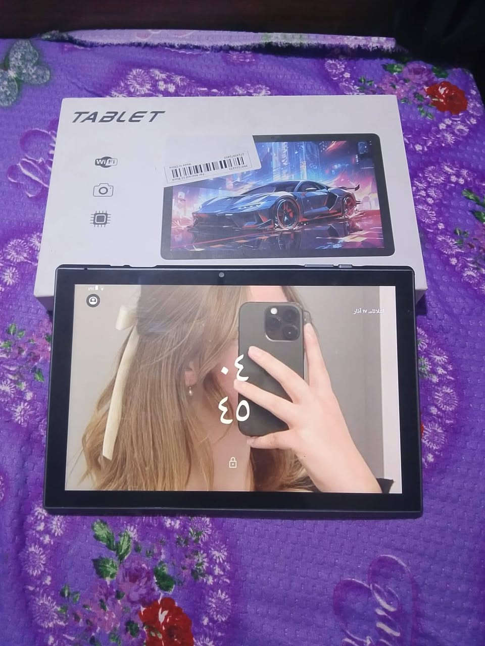 ايباد ذاكرته 32 يدعم بيجي الايباد فتح كارتونه يعني جديد سعره 150 بي مجال ***********
