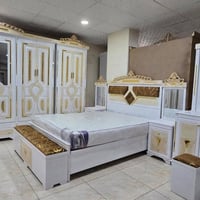 غرفة نوم ملكية • خزانه ٦ ابواب • تخت بصندوق