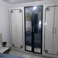 غرفة نوم ٥قطع نظافة فول قليل مستعملة كم يوم مع دوشك عالي سعرها 400بيها...