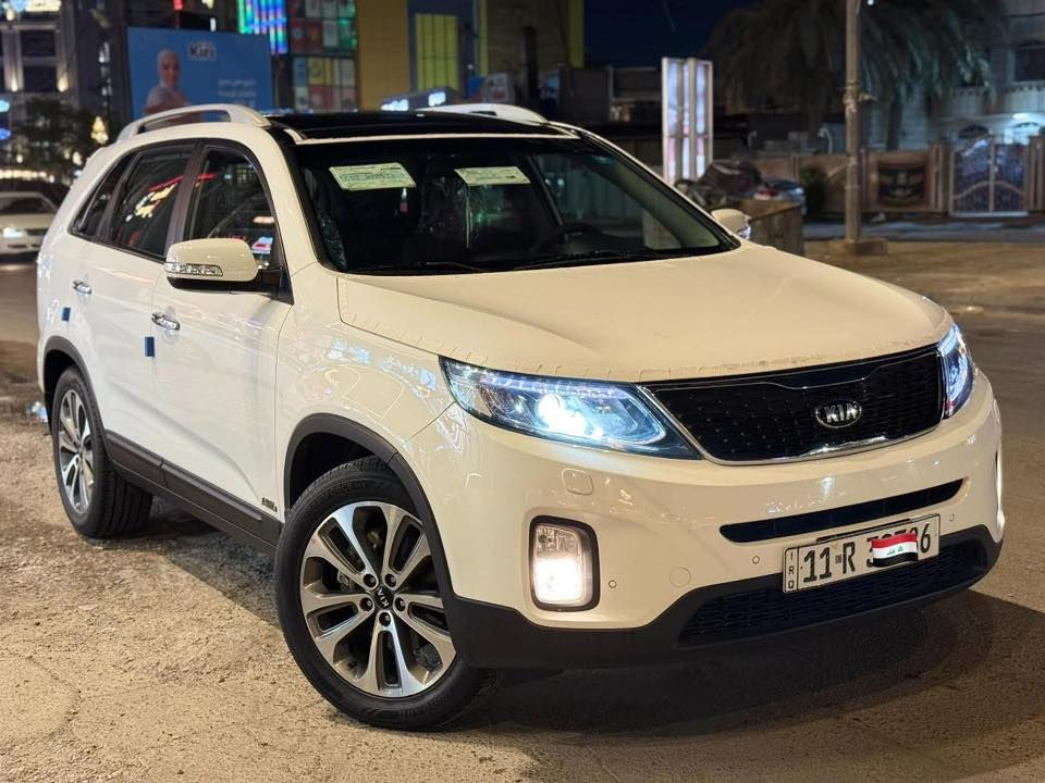 السلام عليكم اخوان كيا سورنتو موديل ٢٠١٥ بحالة الزيرو ماشية ٢٠ الف حقيقي باسمي من الزيرو كويتي الفئة الأولى اعلى فئة بالكويتي جديدة جدا جدا مكفولة كفالة عامة من صبغ بارد تبديل شخط السيارة قطعة نادرة بالجدادة المواصفات فول ١/١ بصمة بانوراما فورويل كشنات قرميدي وكشنات كهرباء وكشنات تدفئة تبريد ستيرن تدفئة كشنات خلفية تدفئة ذاكرة خزن ميموري ايرباكات تكم وكشنات محرك ٣٥٠٠ نظام ايكو اقتصادي ٧ راكب و٣ قطع تبريد زراك لايت بردات خلفية اشاير بالمري تبريد بيانو وبعد بيها هواي مواصفات السيارة جديدة جدا وبعدها بجياست الشركة وقطعة نادرة مكانها بغداد حي البنوك رقمي للاتصال ***********
