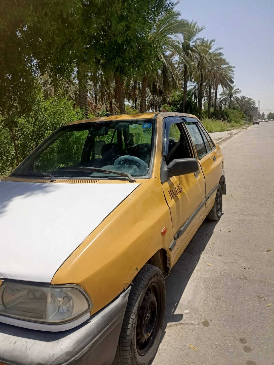 سلام عليكم
سايبه 2011 
مكفوله مكينه كيرر
اوشواصيي سياره خير من الله 
تخم تاير جديد جامه جديد 
كلاج عينه وصنيه جديد 
السعر  18ورقه قفل عليهاا غرامه 200 ينزل من السعر 
  مكاني بغداد الكاضميه 
رقمي *********** سياره بسمي
