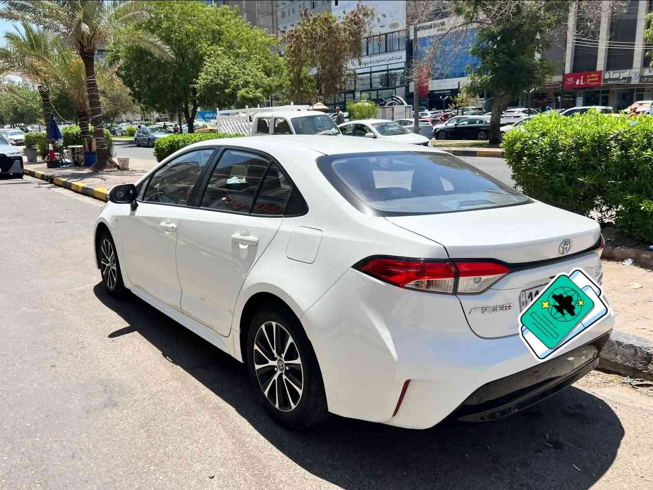 � للبيع بالتقسيط 
 | تويوتا كورولا هايبرد 2024 (الشكل الأمريكي) 🇺🇸

✅ السيارة مشتراة زيرو.
✅ الشكل الأمريكي.
✅ محرك هايبرد اقتصادي جدًا في استهلاك الوقود.
✅ مقدمة مناسبة وأقساط شهرية مريحة.
✅ السيارة جاهزة للتسليم.
✅ مكفولة وخالية من الحوادث أو أي أضرار.
✅ فل مواصفات.
✅ كشنات مخمل أصلية.
✅ شاشة لمس.
✅ كاميرا خلفية.
✅ تشغيل بصمة .
✅ مثبت سرعة.
✅ مكيف ممتاز.
  مرقمة بغداد

✨ سيارة نظيفة جدًا، لا تحتاج أي مصروف، جاهزة للاستخدام مباشرة.

📞 للاستفسار عن السعر، المقدمة، والقسط الشهري يرجى التواصل على الخاص أو الأتصال على ***********
