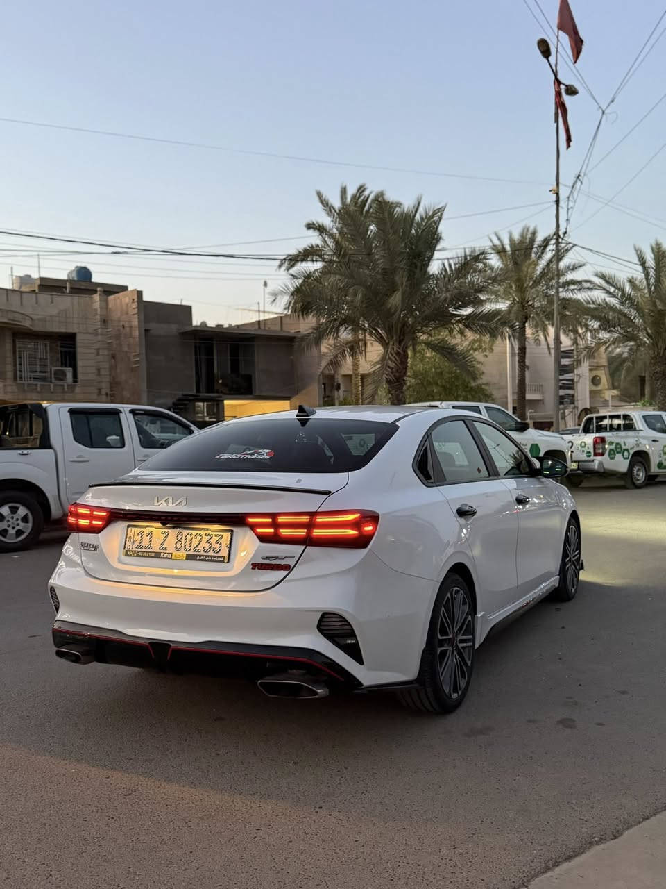 سلام عليكم
كيا فورتي GT 
محرك 1.6 تيربو
موديل 2024
كلين فقط دعامية امامية مبدلة 
عليها شوته وعليها عطاس 
سياره جديده واني جايبها من امريكا 
على ايدي كفاله من الصبغ 
ماشيه ٢٨ 
مكان السياره السيديه او بسمايه 
السعر ١٧٥ وبيها مجال بسيط
***********
