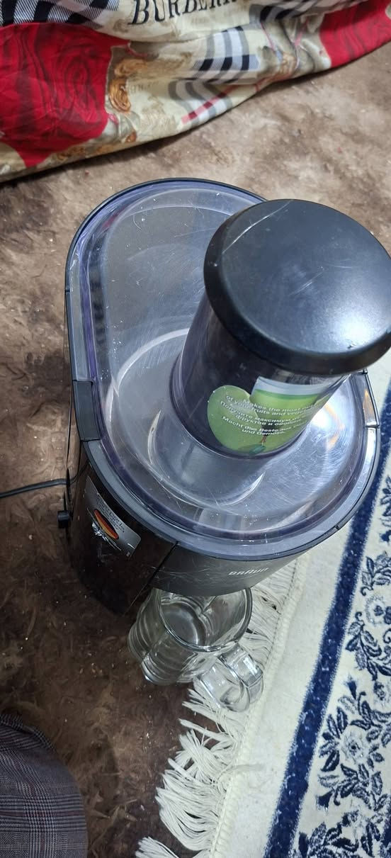 السلام عليكم معصارة فواكة عصير طبيعي ماركة براون بالة اصلي مستخدم نظيف
السعر 40 الف
للحجز على الخاص
متوفر توصيل جميع محافظات العراق 5
لمشاهدة باقي الاجهزة الدخول على صفحتي


**إذا كنت صاحب هذا الإعلان وتريد حذفه لأي سبب، رجاءا أرسل رسالة إلى الدعم الفني**