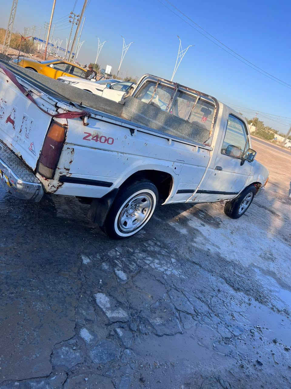 السلام عليكم
للبيع بيك اب نيسان موديل 1989 محرك جديد 2400/حداديه جديده بديها حلو دواخل حلوه عوزها بس بطانه باب كهربائيات شغاله
/السعر 22وبيها /مكاني ذي قار مركز(ملاحضه السياره مااندل راعيها)
***********
