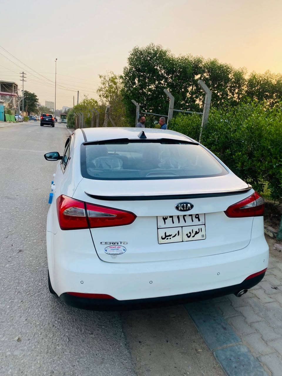 سلام عليكم 
سيراتوا موديل 2014 فول مواصفات مكفوله عدا بارد قليل بالباب السيارة جاهزة من كلشي مكانها نجف 
للتواصل ***********
سعرها 136
