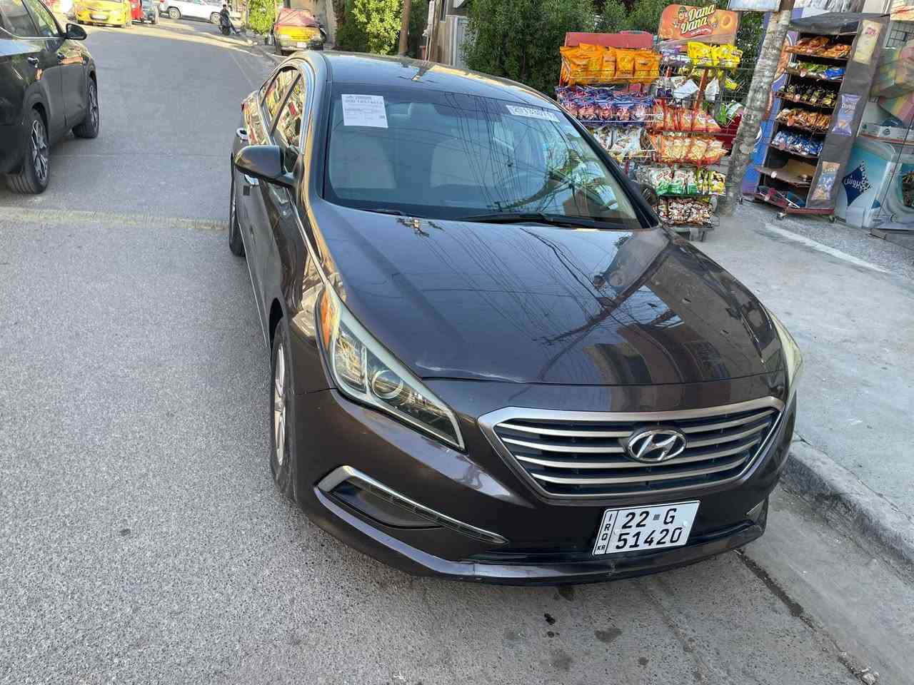 السلام عليكم سوناتا 2017 مكينه 2400 السياره كلش جديده وعلى ايدنه سونرها موثق بالمنشور رقم اربيل دولي بأسمنه السياره حادثه باب بدون دواخل وأيرباك بجم كبس ورقم الشاصي بالمنشور راح تلكا 
السعر :106
للاستفسار :***********
الشراي يتصل غير متواجد على الفيس
