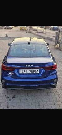 للبيع كيا فورتي  موديل 2022  السياره وارد وكلشي موضح بلمنشور حادثها وس...