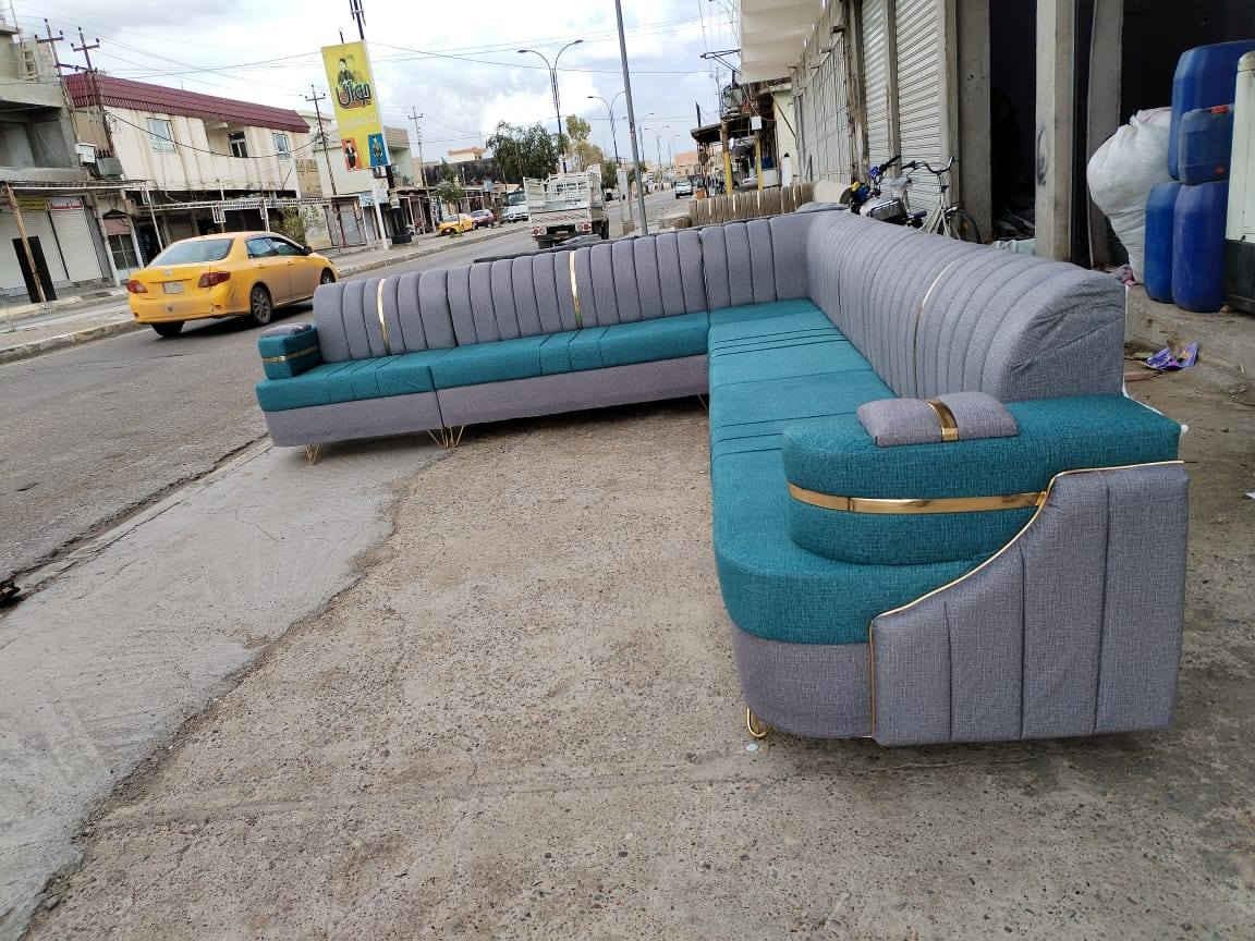 على بركه الله تعالى تم افتتاح معمل الطائي للدوشمه بموقعنا الجديد القائم شارع الحولي قرب دكتوره لمعان
سعر المتر ٨٠ الف فقط
الخشب بلوك بلايود اسود 
اسفنج مميز اول ضمان 5 سنوات
قماش تركي 
للاستفسار الاتصال 
***********
