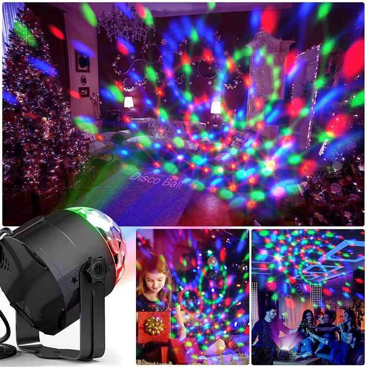 إضاءة حفلات LED Magic Ball مع ريموت كنترول

• إضاءة حفلات LED مدمجة بتأثير Magic Ball تضيف أجواء مميزة للحفلات والمناسبات داخل المنزل.

• تعمل بقدرة 3 واط أو 6 واط (حسب الموديل 3x1W أو 6x1W) لإضاءة واضحة ومناسبة للأماكن الداخلية.

• مزودة بريموت كنترول للتحكم السريع بالتشغيل والإيقاف، أوضاع الإضاءة، ووضع الصوت.

• تدعم وضع التفاعل مع الصوت (Sound Active) مع عدة أنماط: إضاءة ثابتة، ديناميكية، وتأثير ستروب.

• إمكانية التحكم بسرعة دوران المحرك من خلال أزرار التحكم.

• مصممة للعمل على كهرباء AC 100-240V أو عبر DC 5V/1A.

• نوع المنتج: LED Party Light
• التأثير: LED Magic Ball
• مصدر الإضاءة: 3x1W أو 6x1W
• القدرة: 3 واط / 6 واط
• العمر الافتراضي للمصدر: 200,000 ساعة
• الكهرباء AC: ‏100-240V / 50-60Hz
• الكهرباء DC: ‏5V / 1A
• الاستخدام: داخلي

محتويات العلبة:
• جهاز إضاءة LED Party Light
• ريموت كنترول
• ورقة تعليمات الاستخدام سامراء, صلاح الدين


**إذا كنت صاحب هذا الإعلان وتريد حذفه لأي سبب، رجاءا أرسل رسالة إلى الدعم الفني**