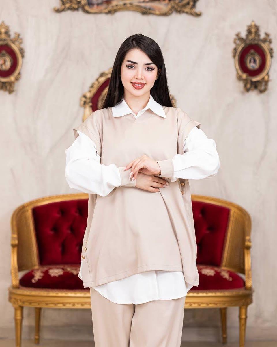 سوت   نسائي  3 قطع ♡

الخامه_دابل__درجة_اولى 

القياس. Xl. Xxl. 3x

 المفرد 44 الف    

التوصيل بغداد 5 

المحافظات.  6


**إذا كنت صاحب هذا الإعلان وتريد حذفه لأي سبب، رجاءا أرسل رسالة إلى الدعم الفني**