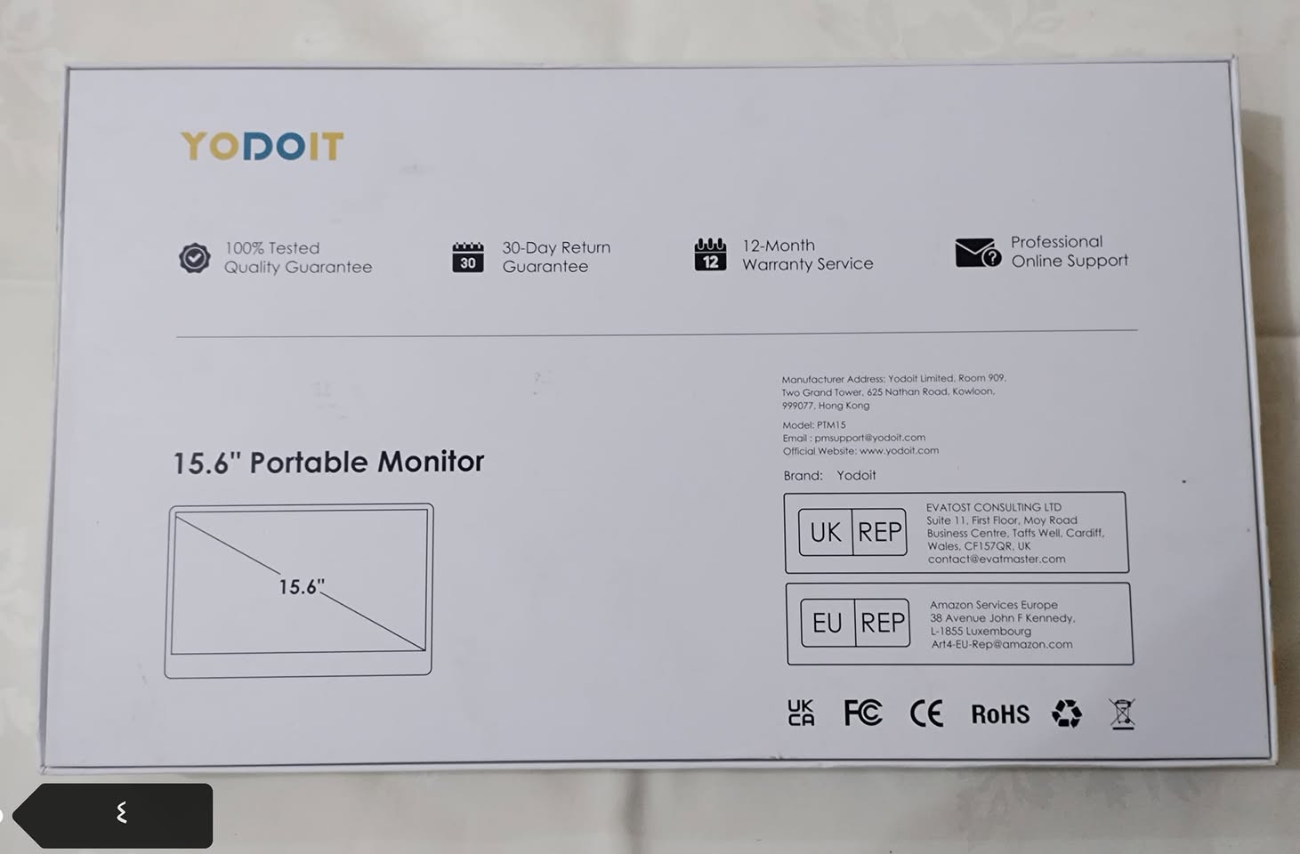 شاشه مونيتر حجم 15.6 تحكم دكم مو لمس جديده غير مستخدمه 
اعلى سعر ابيع

توصيل ٥٠٠٠ لجميع المحافظات


**إذا كنت صاحب هذا الإعلان وتريد حذفه لأي سبب، رجاءا أرسل رسالة إلى الدعم الفني**