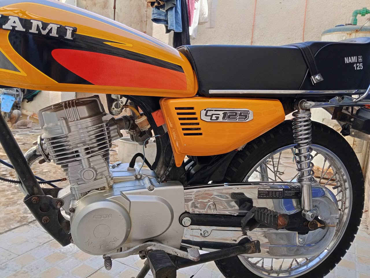 🏍️ للبيع دراجة نارية نامة (تعمير)
النوع: نامة تعمير
السعر: 650
السعر قابل للتفاوض 
الحالة: جيدة وما بيها أي نقص 
ادوووووووات بدون اوراق
بدون أوراق
مكفوله من السرقه والعشائر 
📍 العنوان: الناصرية - ناحية الفضلية
📞 للاستفسار والاتصال: ***********
الدراجة جاهزة للمعاينة، والجاد يتواصل على الرقم أعلاه.
