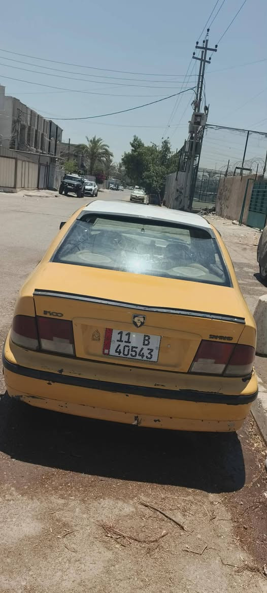 سمند موديل 11  المكان بغداد الشعب مصفره هيئه وغرامات كير مكينه دوشمه تخم تاير كهربائيات كلهن نضيفات  حداديه 50%  نقصها غاز وشغلات بسيطه رقم بغداد انكليزي سنويه 2030 السعر 28 وبيها مجال بسيط شرط التحويل الشراي يتصل ***********/***********
