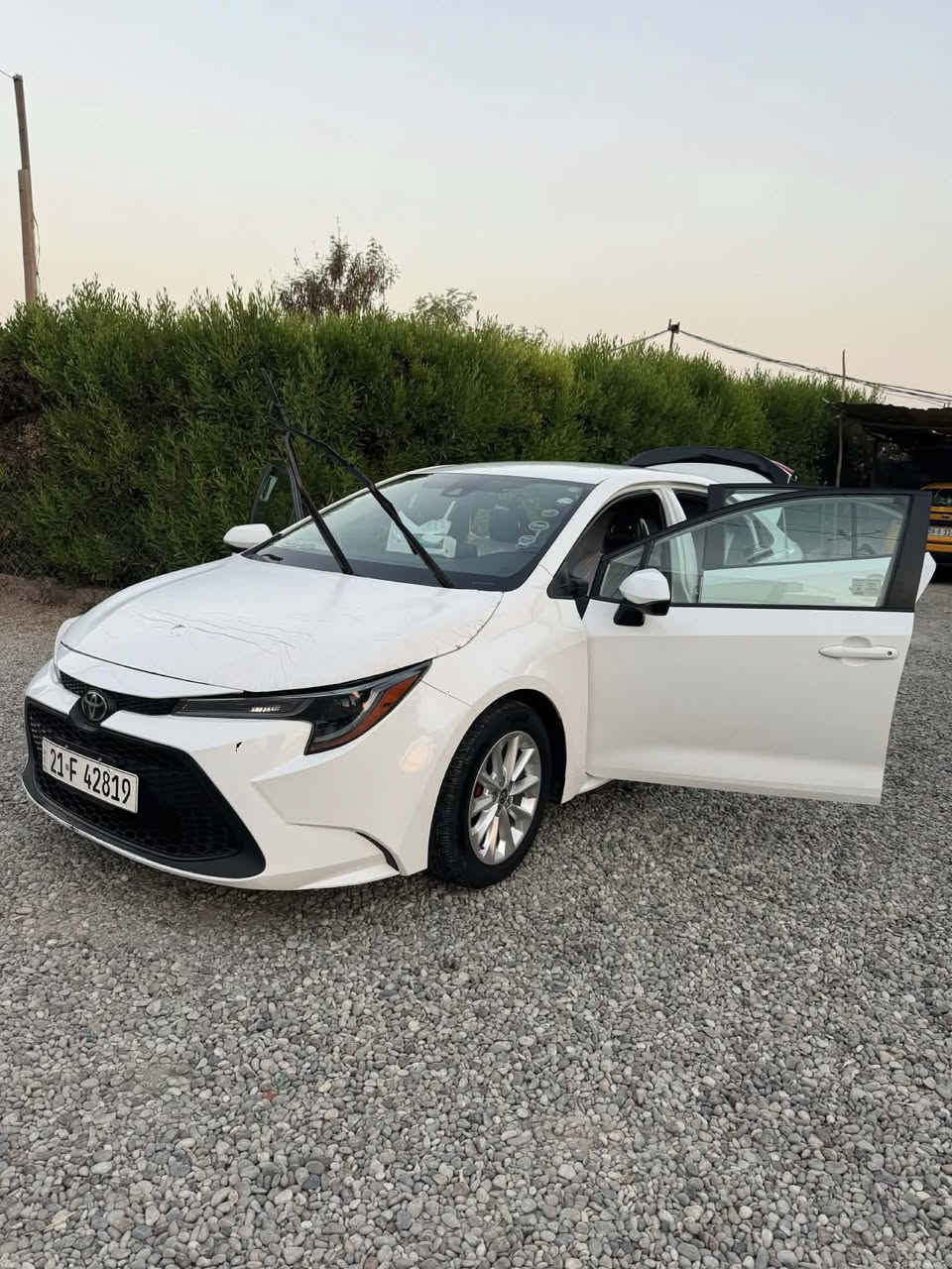 كورلا 2022LE
حادث فقط جاملغ بدون دواخل بدون ايرباك
سعر165 
مكان سيارة كركوك 
***********
