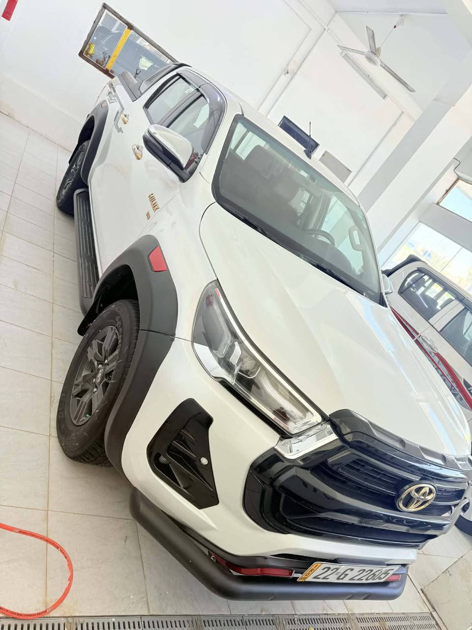 تيوتا هايلوكس تي ار دي 2024 اربيل وكاله أو تحويل كفاله عامه 
ماشيه 40الف بيع او مراوس واسط الصويرة للاستفسار ***********//*********** السعر 375 وبيه مجال بسيط
