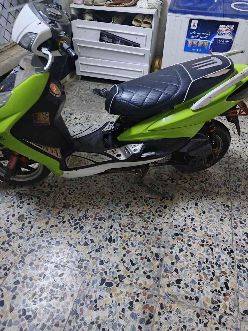 سلام عليكم سكنس كوري دراجه رياضيه شلعه ومعدل دراجه خير من الله وحلو  شراي ينتصل ولمو شراي خلي يعبرها سعر ٧٠٠قفل للاستفسار ‏‪***********‬‏ ما بيه واتساب هاذه رقم رقمي ثاني بيه ***********
