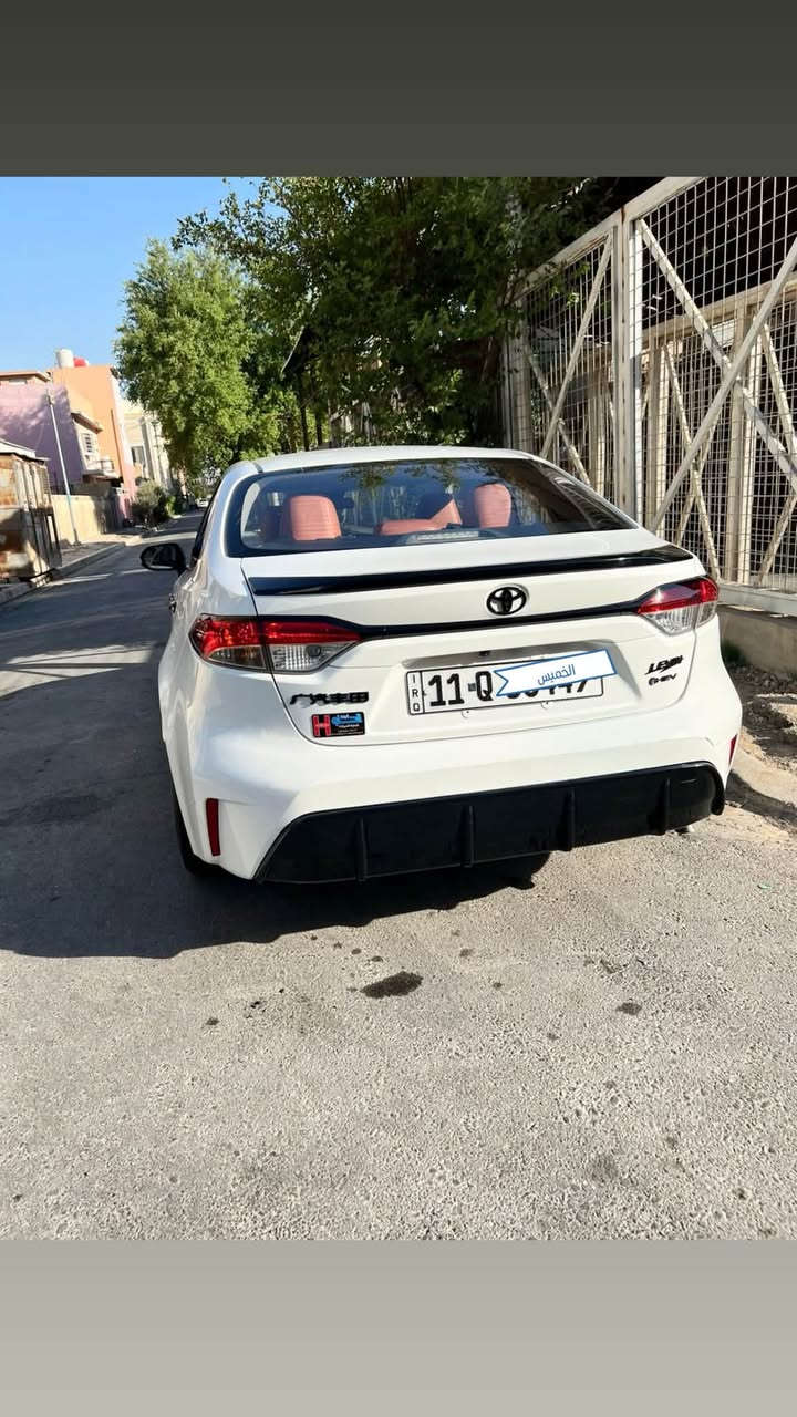 سلام عليكم
كورلا هايبرد 2024 فه الS
رصعه بلنيد وبيه طخه بلباب الوره عكس السايق 
سعره 150 
***********

