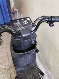 دراجه شركه الريان تالج اربع بطاريات سويجين وبصمتين وبيها انذار سرقه ال...