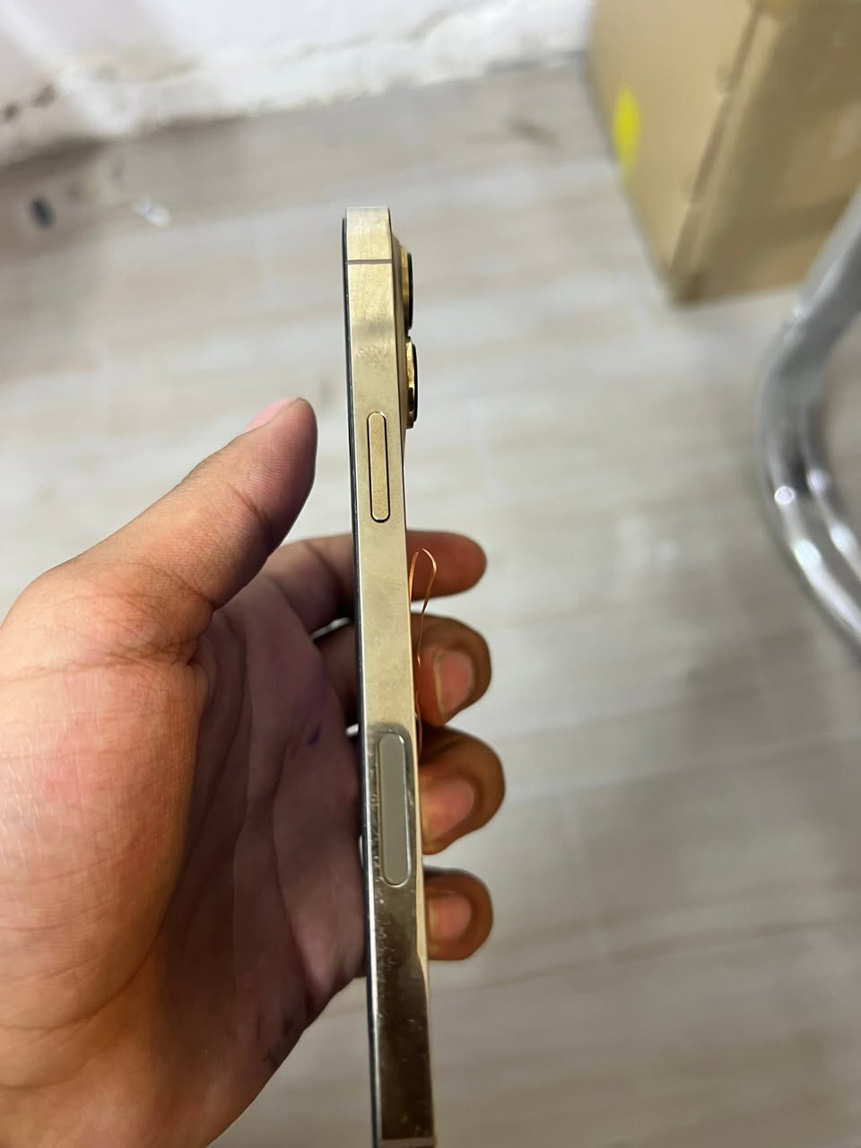 سلام عليكم من رخصت الادمن ايفون 📲 13 برو ماكس بطاريه 91 بلاديه جهاز  أمريكي كلش قوي بس ضهر عندي تعبان خدش مابي بل شاشه عل عرض ب 650 مال جناي هاذه اخوان جهاز آخو جديد للحجز *********** مكاني بغداد
