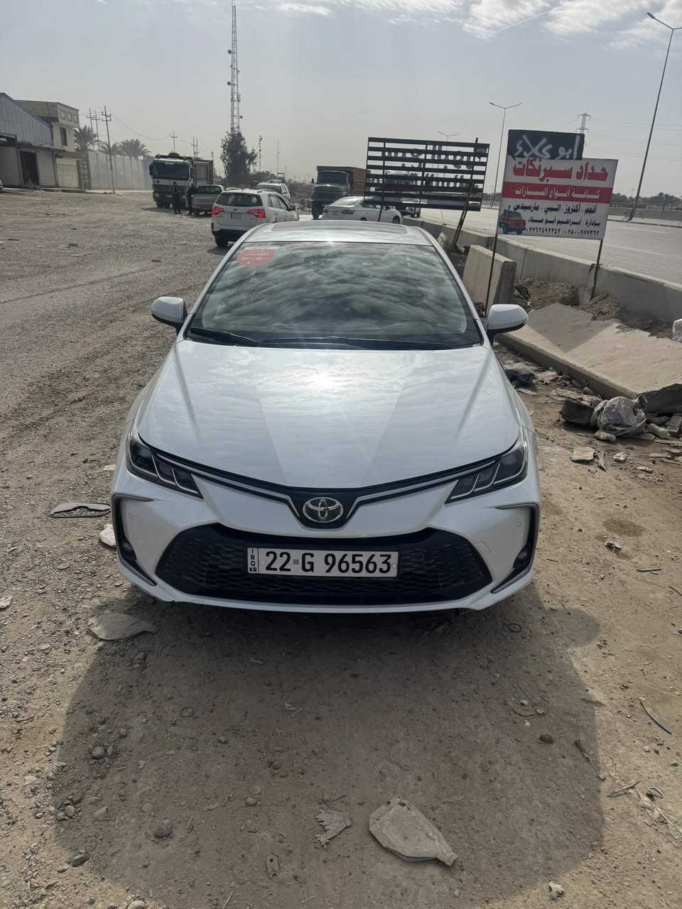 السلام عليكم كورلا خليجي موديل 2024ساز 
فول مواصفات
ماشية 24
كفالة عامة 
المكان بغداد الغزالية 
الرقم ***********
