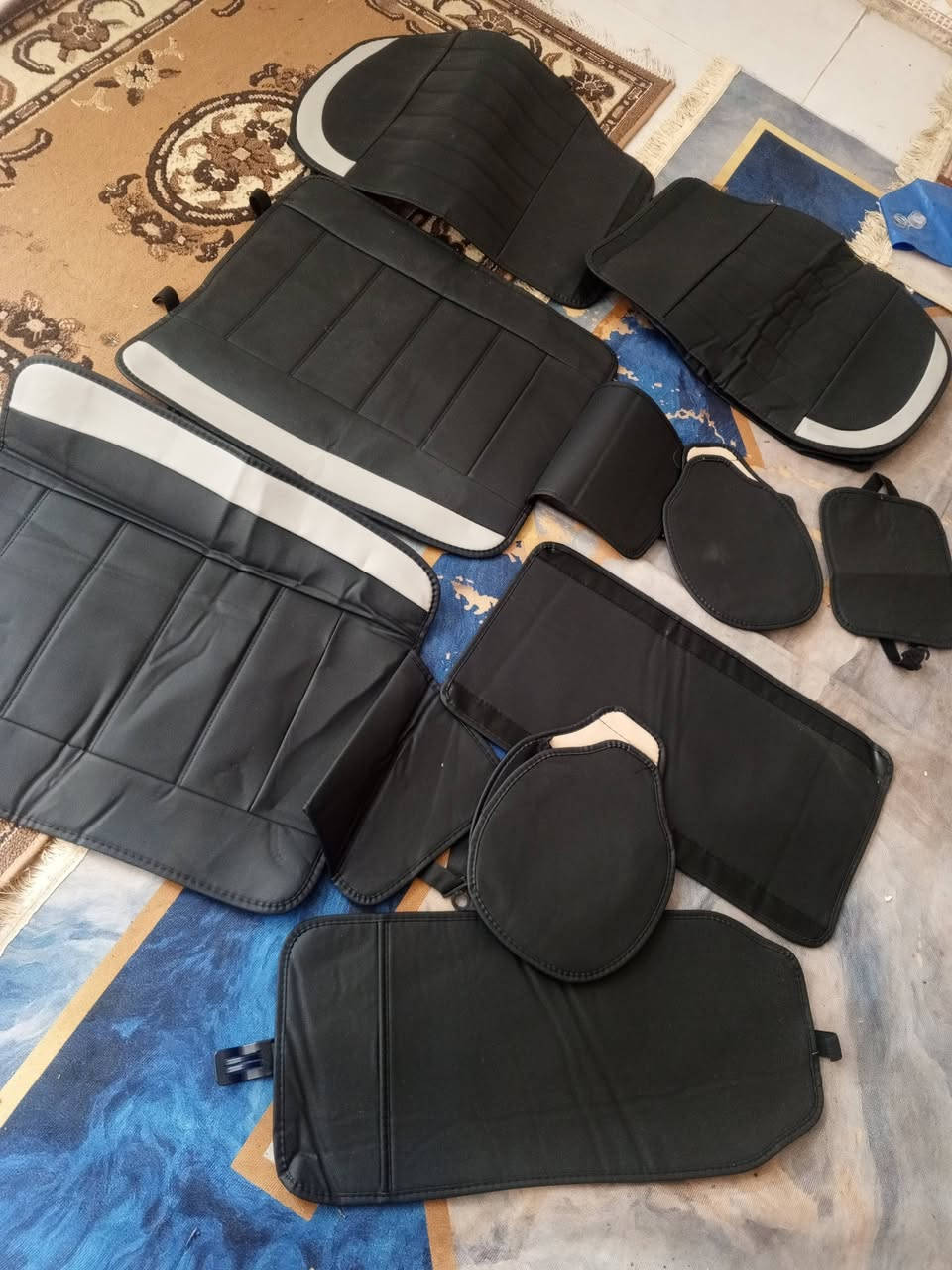 دوشمات سيارة عدد 3 كل دوشمة تكفي 5 مقاعد  وعندي دوشمة جلد طبي مقعد واحد وعندي دوشمة قديفة لون جوزي مقعدين كل هاي الدوشمات ب 50


**إذا كنت صاحب هذا الإعلان وتريد حذفه لأي سبب، رجاءا أرسل رسالة إلى الدعم الفني**