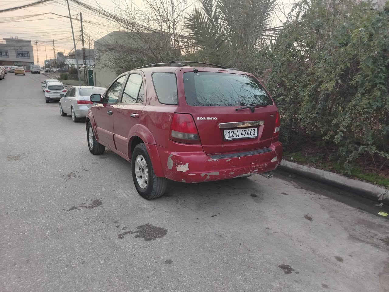 كيا سورنتو
الموديل 2004
نينوى سنوية 2029
شرط التحويل
المحرك 6 سلندر شرط
الكير اوتوماتيك شرط
صدر أمامي وخلفي جديد
طخم اطارات جديد
السعر ٦٣ ورقة
***********
***********
