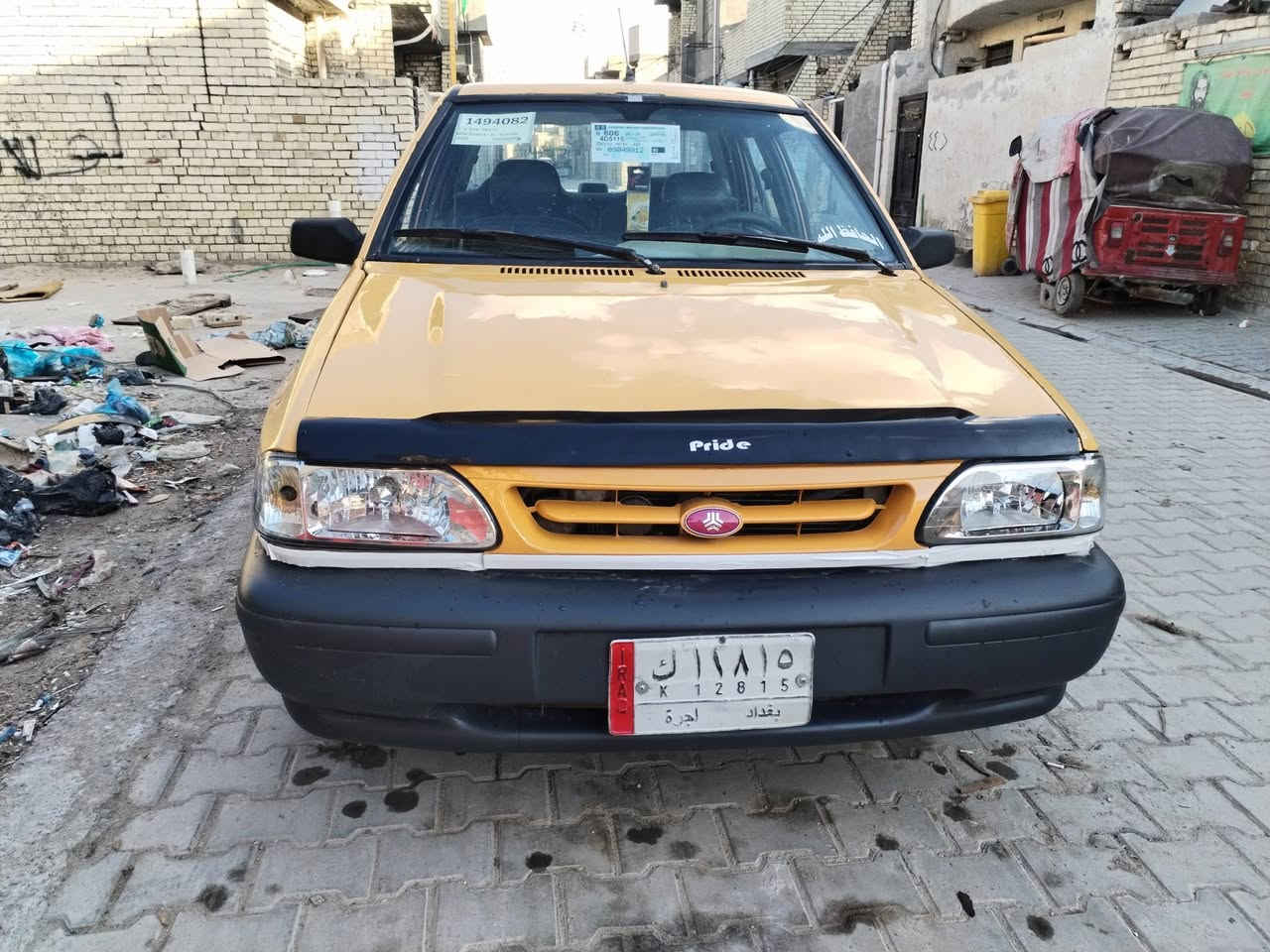 سلام عليكم سايبه البيع موديل 14سياره كلش حلوه وجاهزه كبل الشارع اي نقص مابيه مكينه وكير خير من الله تبريد ماعرف شبي شواصي كلش حلوات وزينه عضمته حلوه تاخذ صافي عليه ورقتين ينزلن من الحساب السعر 28وبيه مجال الطيبين صدر وتايرات خير من الله كهربائيّة كله شغاله تحويل موباشر عقد مروري مكان السياره بغداد شعب حي اور ***********
