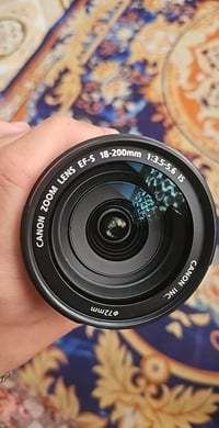 كاميرا كانون D60 • عدسة 18-200 • نضيفة