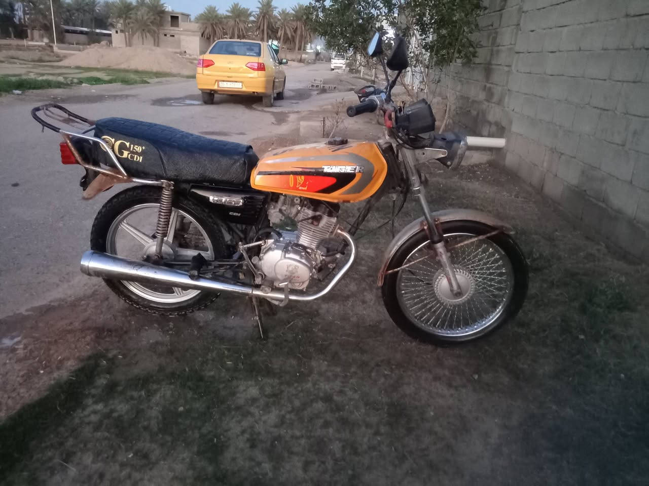 دراجه تايكر موديل 2020 محرك بلادي فول نضافه ونشاط ( تشغيل نكره كهربائيات شغاله)( أوراق اصوليه كرتونيه كامله) السعر (300)وبيها مجال حك الجيه لاتصال *********** خاص ما جاوب الشراي يتصل السكن ديالى ( ناحيه كنعان)
