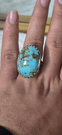 خاتم نيشابوري • أصلي • صياغة ثقيلة