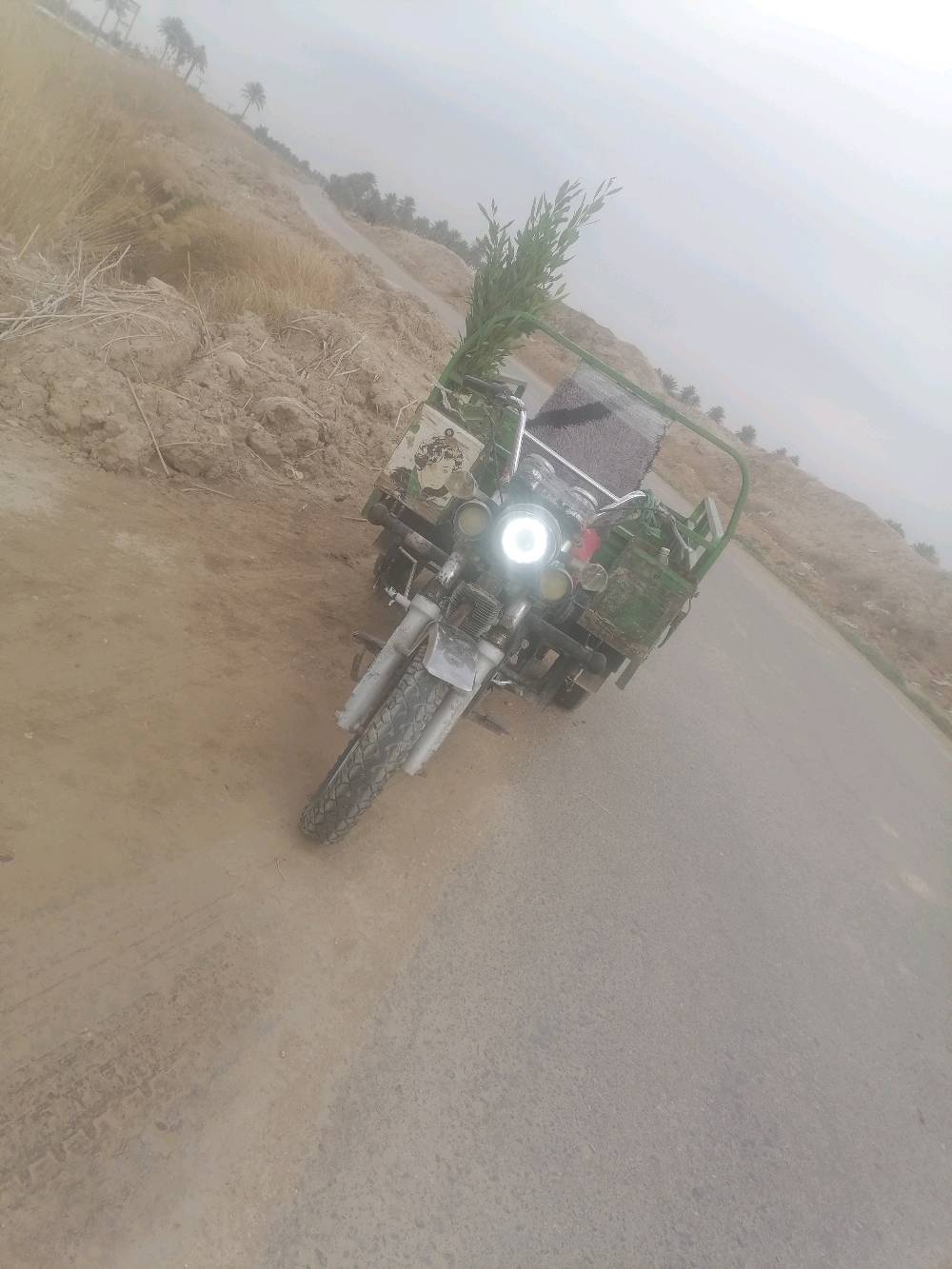 ستوتة للبيع بحالة جيدة، لونها أخضر ومزينة برسومات جميلة. المحرك قوي ونوعية 'Super Sunshining'، توفر أداء ممتاز للاستخدام اليومي في التنقل أو نقل البضائع. التصميم يسمح بتحمل الأوزان الثقيلة وفيها مساحة كافية لتحميل بضائعك المختلفة. مناسبة جداً للاستخدام الشخصي أو التجاري وتأتي مع مقعد مريح وسهل القيادة في الطرقات المختلفة.