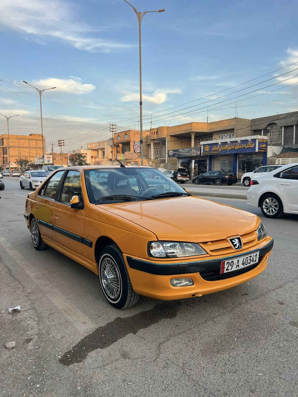 السلام عليكم بيجو بارس موديل 24   بيه باب تبديل حره تحويل ثاني يوم منضومه غاز ام 60 دوشمه عام العنوان واسط الكوت مركز المدينه  السعر 78 وبيه مجال كلش بسيط الرقم ***********
