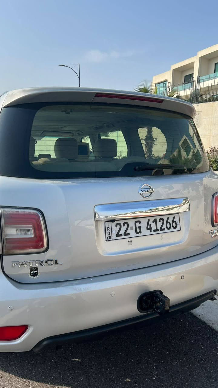 نيسان باترول 2010 بلاتينوم لون سلفر 
مكينة ٨سلندر المرغوبة بدون طاحونة 
خليجية السيارة 
٤وضعيات قيادة 
تايرات جديدة 
سنوية ٢٠٣٠ تخلص 
سلايد بصمه 
كشنات كهرباء 
داخل بيجي 

🛑 السعر سوي تعليق يصل مباشرة 🤖 

وشاد شاشة مال ٢٠٢٤ بيهة

رقم صاحب السيارة 
***********
